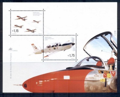 Portugal-2002-Portugese-Air-Force-50th-Anniv-MS-MUH