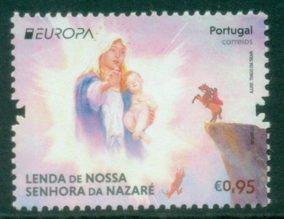Portugal-2022-EUROPA-Stamps-Stories-and-Myths-Lady-of-Nazare-MUH