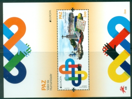 Portugal-2023-EUROPA-Stamps-Peace-The-Highest-Value-of-Humanity-MS-MUH