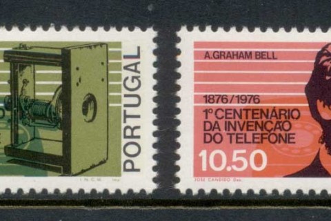Portugal-1976-Telephone-Centenary