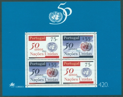 Portugal-1995-The-50th-Anniversary-of-the-United-Nations-MS-MUH