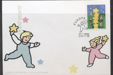 Portugal-2000-Europa-Field-of-Stars-FDC