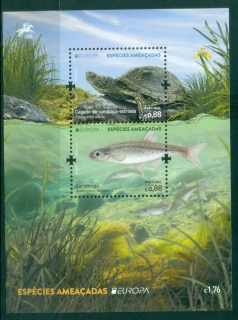 Portugal-2021-EUROPA-Stamps-Endangered-National-Wildlife-MS-MUH
