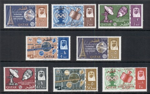 Qatar-1965-ITU-Centenary-MUH