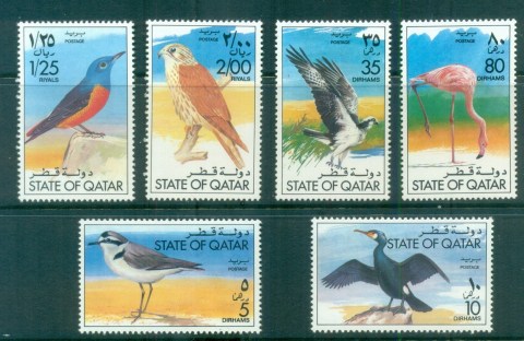 Qatar-1976-Birds-MUH