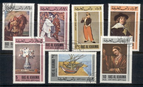 Ras-Al-Khaima-196-Mi175-181-European-Paintings-CTO