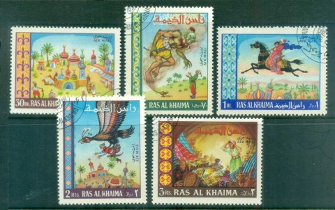 Ras-Al-Khaima-1967-Arabian-Nights-CTO-lot77317