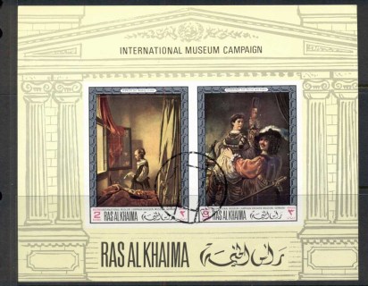 Ras-Al-Khaima-1968-MiMS43B-Famous-Paintings