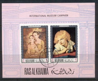 Ras-Al-Khaima-1968-MiMS44B-Famous-Paintings