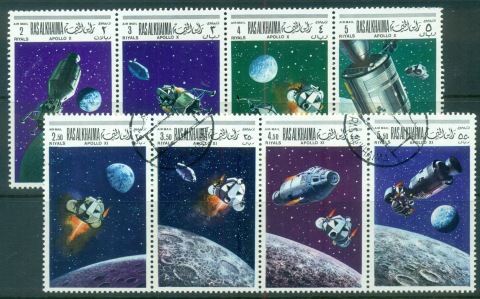 Ras-Al-Khaima-1969-Mi326-333-Apollo-10-II-CTO