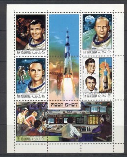 Ras-Al-Khaima-1969-Mi339-343-Apollo-12-Space-Mission-sheetlet-MUH