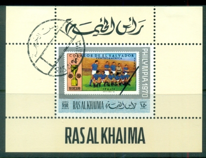 Ras-Al-Khaima-1970-Mi476-Philympia-Stamp-Ex-DLMS-CTO