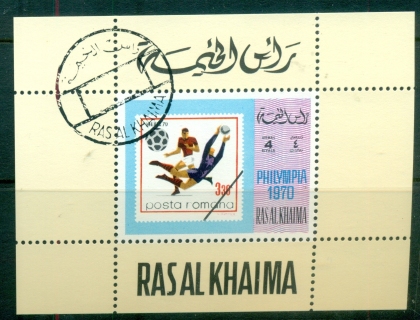 Ras-Al-Khaima-1970-Mi488-Philympia-Stamp-Ex-DLMS-CTO