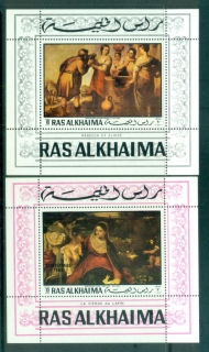 Ras-Al-Khaima-1970-Xmas-Paintings-2xMS-MUH-lot84562