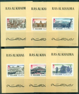 Ras-Al-Khaima-1972-Mi600-605-Winter-Olympics-Sapporo-6xDLMS-beige-background-MLH