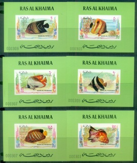 Ras-Al-Khaima-1972-Mi628-633-Marine-Life_2