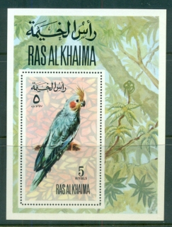 Ras-Al-Khaima-1972-MiMS118-Parrots-MS-MUH