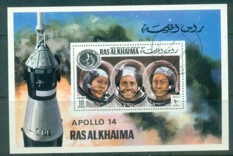 Ras-Al-Khaima-1972-MiMS127-Safe-Return-of-Apollo-14-Space-Mission-MS-CTO