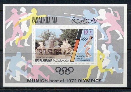 Ras-Al-Khaima-1972-MiMS129-Summer-Olympics-Munich-IV-MS-MUH