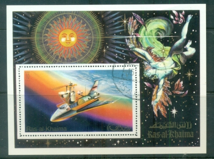 Ras-Al-Khaima-1972-MiMS133A-Skylab-Space-Programme-MS-CTO