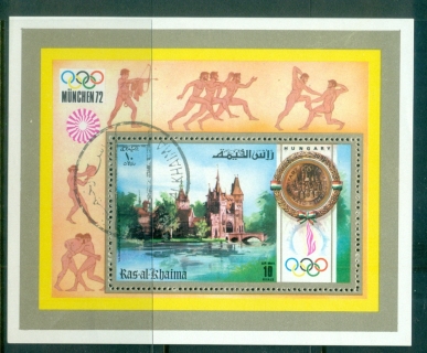 Ras-Al-Khaima-1972-MiMS134A-Summer-Olympics-Munich