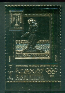 Ras-al-Khaima-1969-Efimex-Stam-Ex-jpg-Madonna-Gold-Foil-MUH-lot84698.jpg