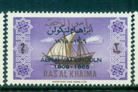 Ras-Al-Khaima-1965-Mi24-26-Abraham-Lincoln-Opts-on-Ships-MLH