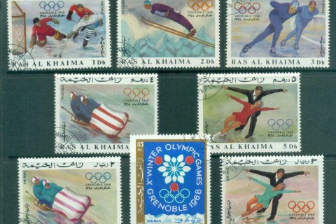 Ras-Al-Khaima-1967-Grenoble-Winter-Olympics-CTO