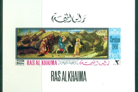 Ras-Al-Khaima-1968-Mi273-Xmas-Paintings-2r-DLMS-MLH