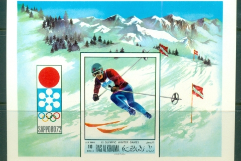 Ras-Al-Khaima-1970-Mi85B-Winter-Olympics-Sapporo-MS-IMPERF-MLH