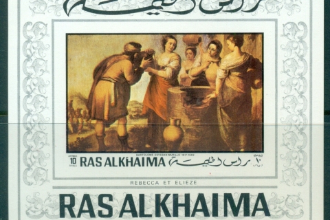 Ras-Al-Khaima-1970-MiMS77B-Xmas-Paintings-MS-IMPERF-MLH