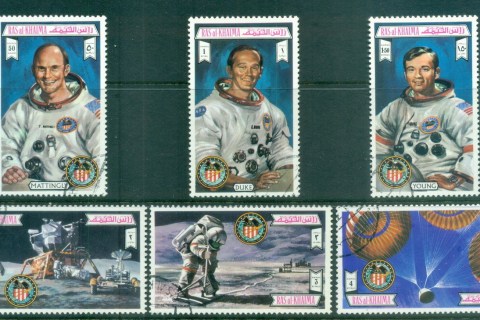 Ras-Al-Khaima-1972-Apollo-16-Space-Mission-CTO