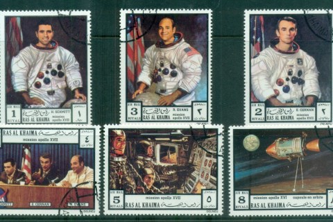 Ras-Al-Khaima-1972-Apollo-17-Space-Mission-CTO