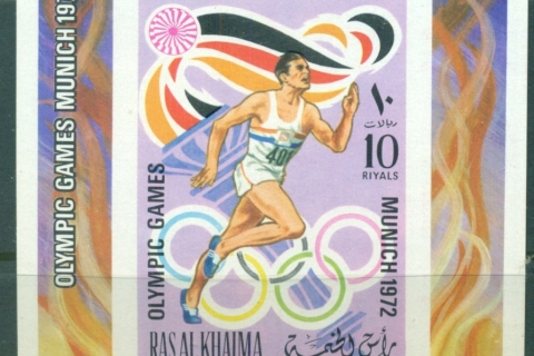 Ras-Al-Khaima-1972-MiMS116B-Summer-Olympics-Munich-MS-IMPERF-MLH