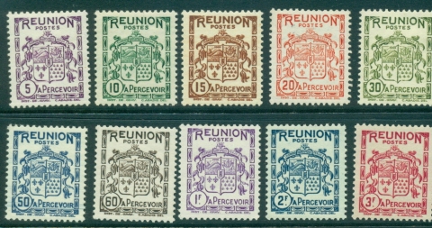 Reunion 1933 Postage Dues