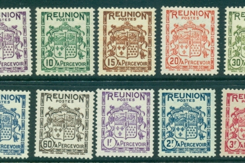 Reunion 1933 Postage Dues