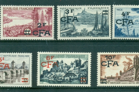 Reunion 1955-56 Surcharges