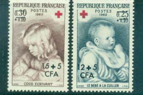 Reunion 1965 Red Cross Surch