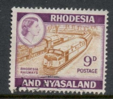 Rhodesia-Nyasaland-1959-63-QEII-Pictorial-9d-FU