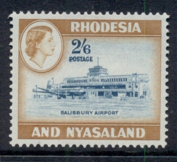 Rhodesia-Nyasaland-1959-63-QEII-Pictorials-Salisbury-Airport-2-6d-MLH