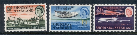 Rhodesia-Nyasaland-1962-Rhodesia-London-Airmail-services-MUH