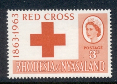 Rhodesia-Nyasaland-1963-Red-Cross-Centenary-MUH