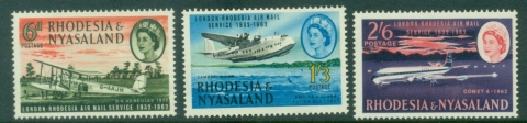 Rhodesia-Nyasaland-1962-Rhodesia-London-Airmail-Service-MLH