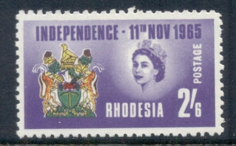 Rhodesia-1965-Independence-MUH