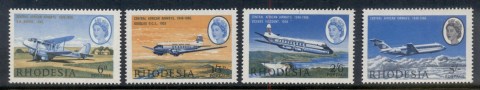 Rhodesia-1966-Central-African-Airways-MUH