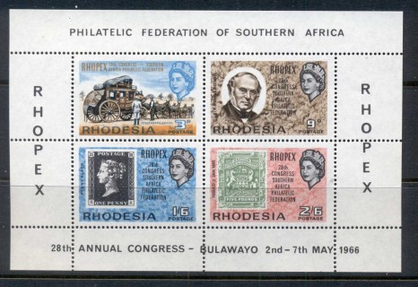 Rhodesia-1966-RHOPEX-MS-MUH