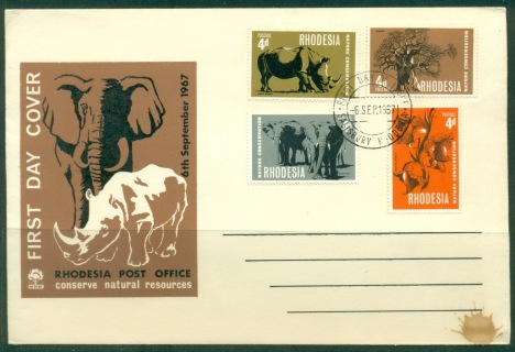 Rhodesia-1967-Conserve-Natural-Resources