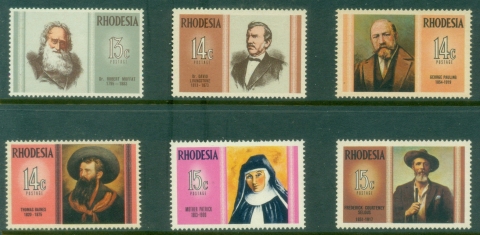 Rhodesia-1970-75-Famous-Rhodesians-MLH