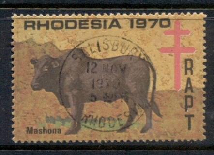 Rhodesia-1970-Anti-Tuberculosis-label-FU