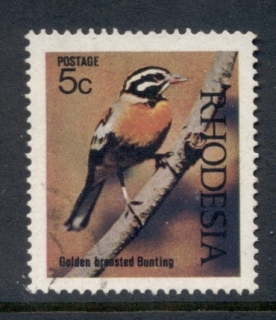 Rhodesia-1971-Birds-5c-FU